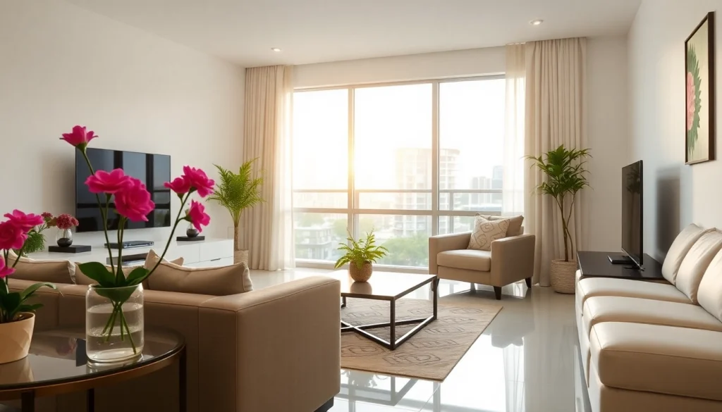 Expert bond cleaning Brisbane service transforming a living room into a fresh, spotless space.