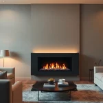 Transform your space with a mesmerizing water vapor electric fireplace that creates secure, flame-like effects.