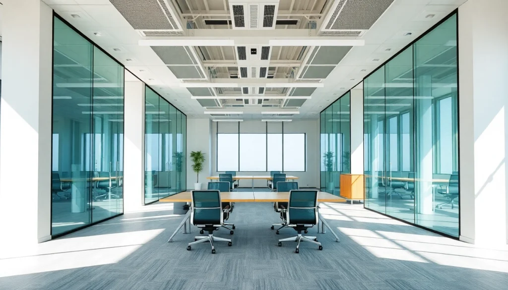 Reveal how movable glass partitions elegantly divide spaces while enhancing natural light and modern design.