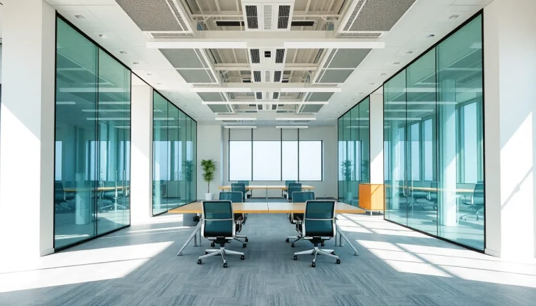Reveal how movable glass partitions elegantly divide spaces while enhancing natural light and modern design.