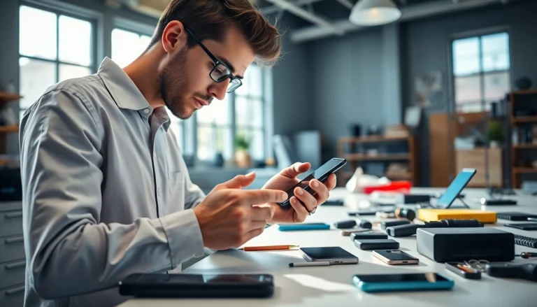 Riparazione veloce e professionale di cellulari a Torino presso un laboratorio moderno.