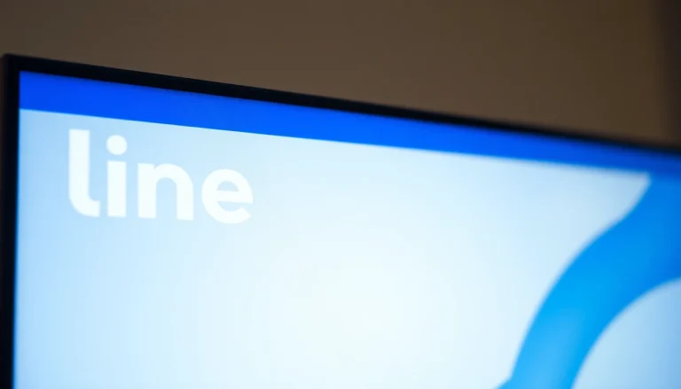Download the line電腦版官方下載 on your computer screen showcasing its sleek interface.