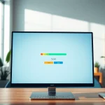 Utilize a plagiarism detector to check for originality in academic writing, shown on a computer screen.