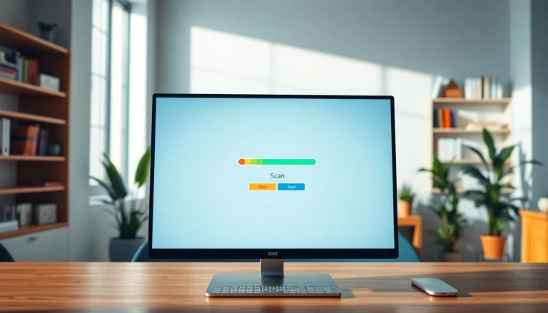 Utilize a plagiarism detector to check for originality in academic writing, shown on a computer screen.