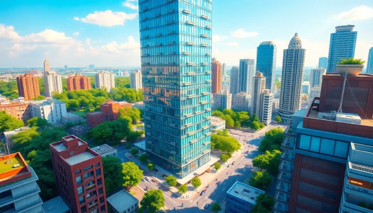 Build and manage a sim tower in a lively modern city skyline.