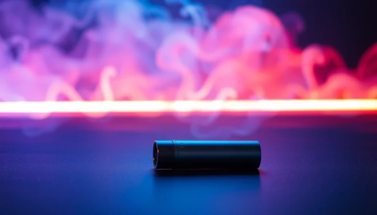 Experience the vibrant design of the RAZ LTX 25K disposable vape set against colorful vapor clouds.