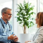 Parker medical las vegas personalized healthcare consultation in a modern clinic setting.
