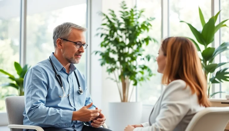 Parker medical las vegas personalized healthcare consultation in a modern clinic setting.