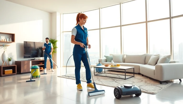 Experience deep cleaning services Dubai with a professional team enhancing home cleanliness.