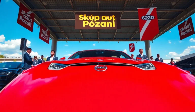Skup aut Poznań - profesjonalna scena sprzedaży samochodów w Poznaniu z entuzjastycznymi sprzedawcami.